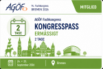 AGÖF-Kongresspass - Mitglieder Frühbucher
